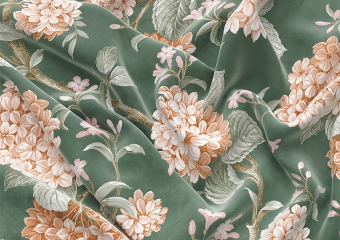 Bouquet Velvet, Springwood - Motorised Roman Blind - Image 4